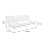 Modern Wood Legs Sofa 2/3 Seater Armless Convertible Sleeper Sofa Clearhalo 'Furniture' 'furniture_sofas' 'kitchen' 'kitchen_sofas' 'Living Room Furniture' 'Sofa' 'sofas' 1200x1200_d310f37e-5f61-4c3c-aec9-89a90b50f2d8