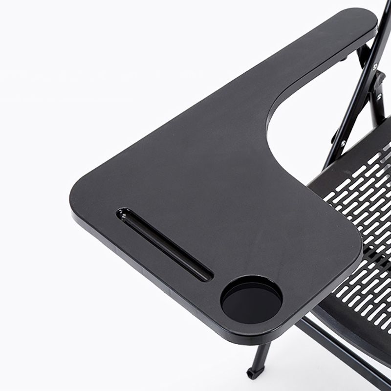 Zeitgenössischer Eisenrahmenkonferenzstuhl klapper plastischer armloser Stuhl