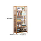 3/4/5-Shelf Manufactured Bookshelf Wood Etagere Natural Scandinavian Vertical Bookcase Clearhalo 'Bookcases' 'furn' 'furn_bookcases' 'Furniture' 'furniture_bookcases' 'Office Furniture' 1200x1200_d316ec12-5a0b-4a32-aac3-4f8769004f27