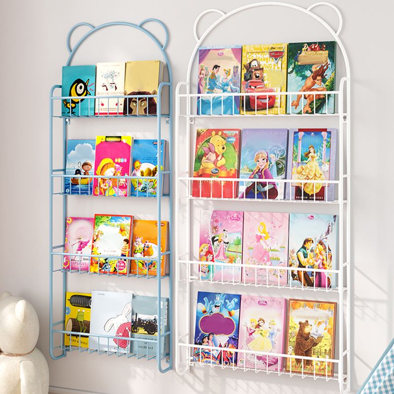 Modern Metal Floating Bookcase Closed Back Wall Mounted Book Shelf Clearhalo 'Bookcases' 'furn' 'furn_bookcases' 'Furniture' 'furniture_bookcases' 'kitchen' 'kitchen_bookcases' 'Living Room Furniture' 'Office Furniture' 1200x1200_d31793d5-fe69-4d08-95ea-9a0ec90104da