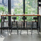 Coffee Shop Bar Height Counter Height Table Industrial Solid Wood Rectangle Pub Table Clearhalo 'Bar Furniture' 'Bar Tables' 'bar_tables' 'furn' 'furn_bar_tables' 'Furniture' 'Kitchen & Dining Furniture' 1200x1200_d317cf78-b3b2-46a5-8790-ee17da1f7949