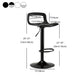 Nordic PP Plastic Seats Barstool Rotating Lifting Bar Stool for Kitchen Clearhalo 'Bar Furniture' 'Bar Stools' 'bar_stools' 'furn' 'furn_bar_stools' 'furniture_bar_stools' 'Kitchen & Dining Furniture' 'kitchen&dining_furn' 'kitchen' 'kitchen_furn' Furniture' 1200x1200_d3190c18-788c-4125-9c3e-9aeaaa109038