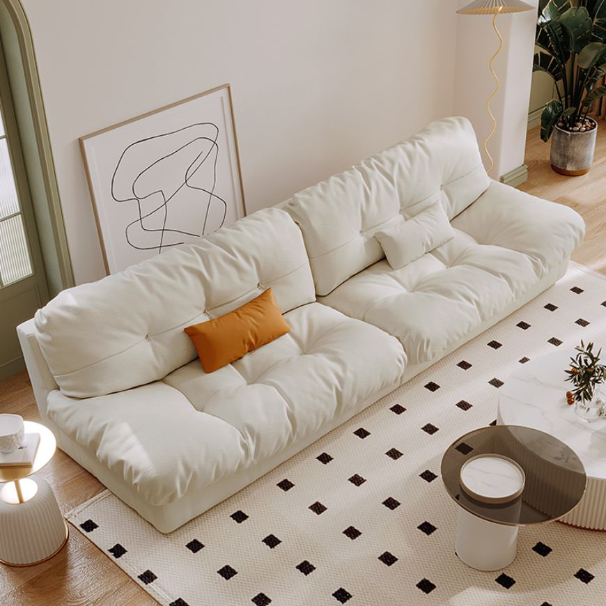 Sedute scandinaviane in tessuto trapuntato in trapuntato a bracciale di divano standard del soggiorno
