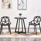 Metal Contemporary Dining Table Indoor Round Table for Kitchen Clearhalo ' dining_table' 'Dining Tables & Seating' 'Dining Tables' 'furn' 'furn_dining_table' 'Furniture' 'furniture_dining_table' 'Kitchen & Dining Furniture' 'kitchen&dining_furn' 'kitchen' 'kitchen_dining_table' 1200x1200_d31e0318-e6d9-4bd8-b84b-becf8a900517