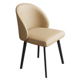 Contemporary Kitchen Dining Side Chair Leather Dining Chairs Clearhalo 'Dining Chairs' 'Dining Tables & Seating' 'dining_chair' 'furn' 'furn_dining_chair' 'Furniture' 'Kitchen & Dining Furniture' 1200x1200_d3220eb8-34c4-4c42-8d9b-2c8f30f0ad22