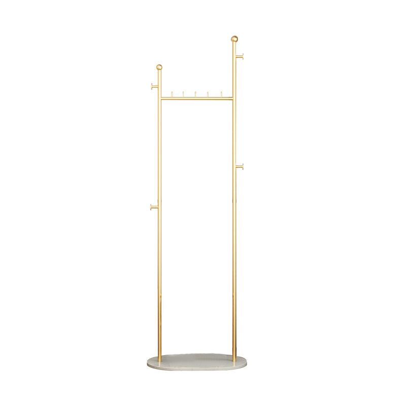 Modern Entryway Kit Metal Free Standing 5 or More Entry Hall Tree Clearhalo 'Entry & Mudroom Furniture' 'furn' 'furn_hall_tree_coat_racks' 'Furniture' 'Hall Trees & Coat Racks' 'hall_tree_coat_racks' 1200x1200_d326f744-d3d1-408f-ae5d-4d2aeff81cd0