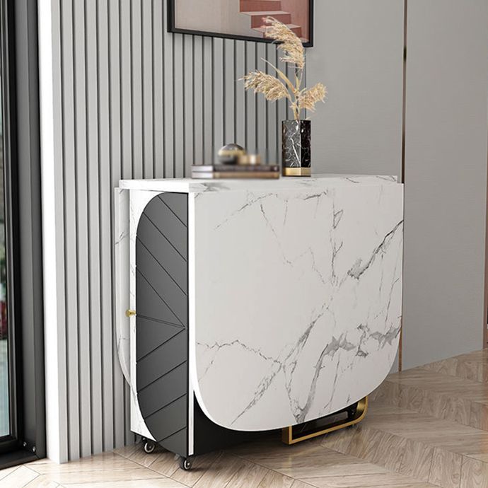 29.3 "Simplicity Style Furniture Ovaal vouwmachines Tabel (alleen tafel)