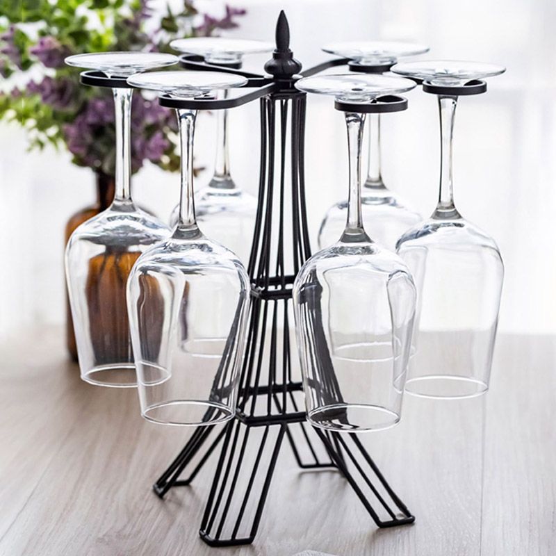 Contemporary Countertop Wine Holder Rack Metal Wine Rack Kit Clearhalo 'furn' 'furn_wine_racks' 'Furniture' 'Kitchen & Dining Furniture' 'Wine Racks' 'wine_racks' 1200x1200_d32f0f21-265e-4a58-85d9-67f2380ac014