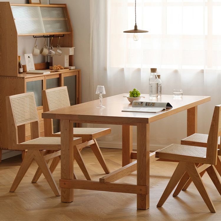 Armless Dining Chairs Modern Style Solid Wood Side Chairs for Dining Room Clearhalo 'Dining Chairs' 'Dining Tables & Seating' 'dining_chair' 'furn' 'furn_dining_chair' 'Furniture' 'furniture_dining_chair' 'Kitchen & Dining Furniture' 1200x1200_d3302679-b75a-45e8-92ca-4cd4d4787ab6