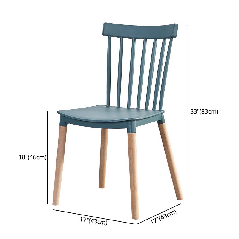 Glam Style Wooden Side Chair Matte Finish Windsor Back Dining Chair for Coffee Shop Clearhalo ' kitchen&dining_furn' 'Dining Chairs' 'Dining Tables & Seating' 'dining_chair' 'furn' 'furn_dining_chair' 'Furniture' 'furniture_dining_chair' 'Kitchen & Dining Furniture' 'kitchen' 1200x1200_d333c391-2670-4e7d-b392-4cf4ecbecfdf