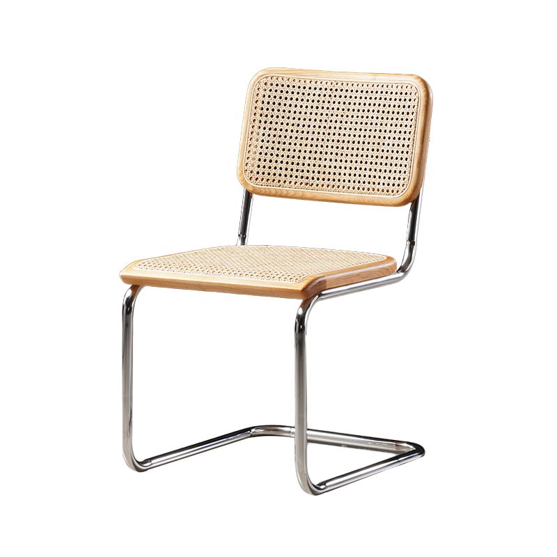 Industrial Style Open Back Dining Side Chair Metal Armless Dining Side Chairs for Home Clearhalo ' kitchen&dining_furn' 'Dining Chairs' 'Dining Tables & Seating' 'dining_chair' 'furn' 'furn_dining_chair' 'Furniture' 'furniture_dining_chair' 'Kitchen & Dining Furniture' 'kitchen' 1200x1200_d3341dc8-9d63-4fc2-9b39-d1f6c6e4ff22