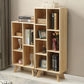 Modern Wooden Bookcase Standard Closed Back Bookshelf with Shelves Clearhalo 'Bookcases' 'furn' 'furn_bookcases' 'Furniture' 'Office Furniture' 1200x1200_d334a060-4084-43ca-b8d2-31dd0d97963a