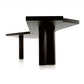 Black Parsons Writing Desk Pine Office Desk 28.7" Tall for Office Clearhalo 'furn' 'furn_office_desk' 'Furniture' 'Office Desks' 'Office Furniture' 'office_desk' 1200x1200_d33895a3-70aa-4f05-8ebc-e2a210dd723e