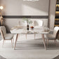 Extendable Dining Table Sintered Stone Dinner Table for Dining Room