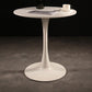 Round Tulip Base Dining Table Modern Engineered Wood Dining Room Table