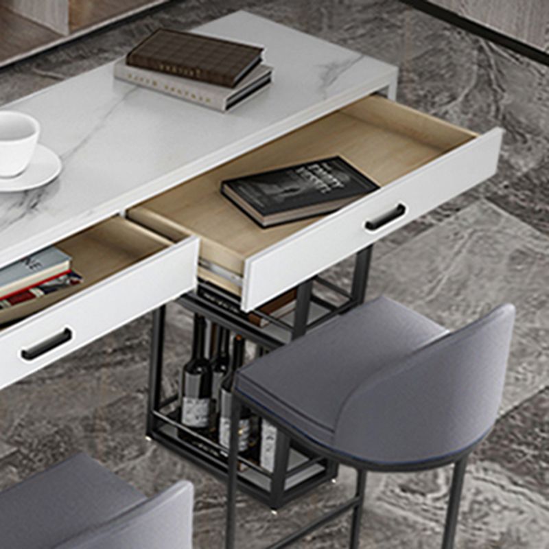 Set tavolo da bar Glam Stone da 1/3 pezzi per soggiorno