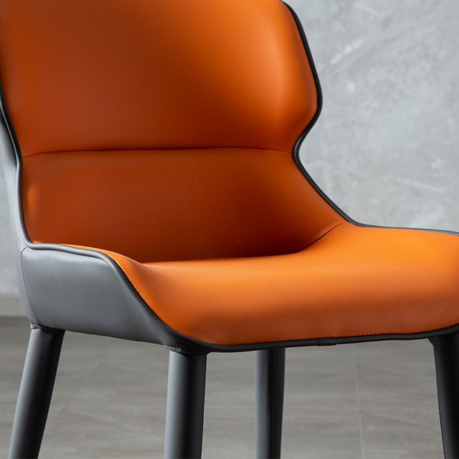 Contemporary Style Dining Chair Sponge Upholstered Side Chair for Home Clearhalo ' kitchen&dining_furn' 'Dining Chairs' 'Dining Tables & Seating' 'dining_chair' 'furn' 'furn_dining_chair' 'Furniture' 'furniture_dining_chair' 'Kitchen & Dining Furniture' 'kitchen' 1200x1200_d340467a-87bc-47b9-8e37-e38a441dfafc