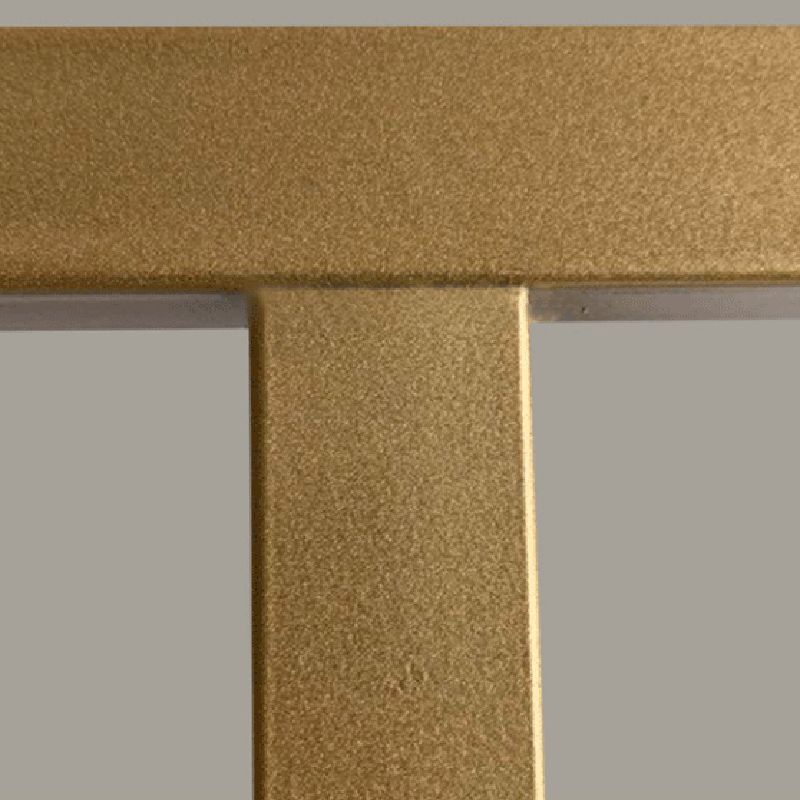 Grey Velvet Sofa with Tight Back and Gold Frame for Living Room