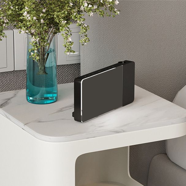 寝室のためのオープンストレージナイトスタンドコンテンポラリーベッドナイトスタンド