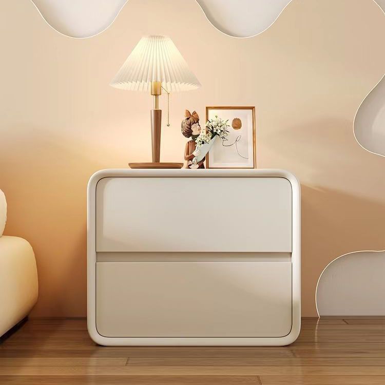 Eigentijdse accenttafel nachtkast lade opslag met 2 laden