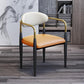 Modern Style Arm Chair Leather Open Back Dining Chair for Dining Room Clearhalo 'Dining Chairs' 'Dining Tables & Seating' 'dining_chair' 'furn' 'furn_dining_chair' 'Furniture' 'furniture_dining_chair' 'Kitchen & Dining Furniture' 1200x1200_d34d2ab6-0fea-4f48-bb10-cfaa87114c18