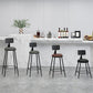 Industrial Coffee Shop Footrest Stool Matte Finish Iron Bar Stool Clearhalo 'Bar Furniture' 'Bar Stools' 'bar_stools' 'furn' 'furn_bar_stools' 'Furniture' 'furniture_bar_stools' 'Kitchen & Dining Furniture' 1200x1200_d34dc4b1-9536-4195-bcd7-e9de5663f4b8