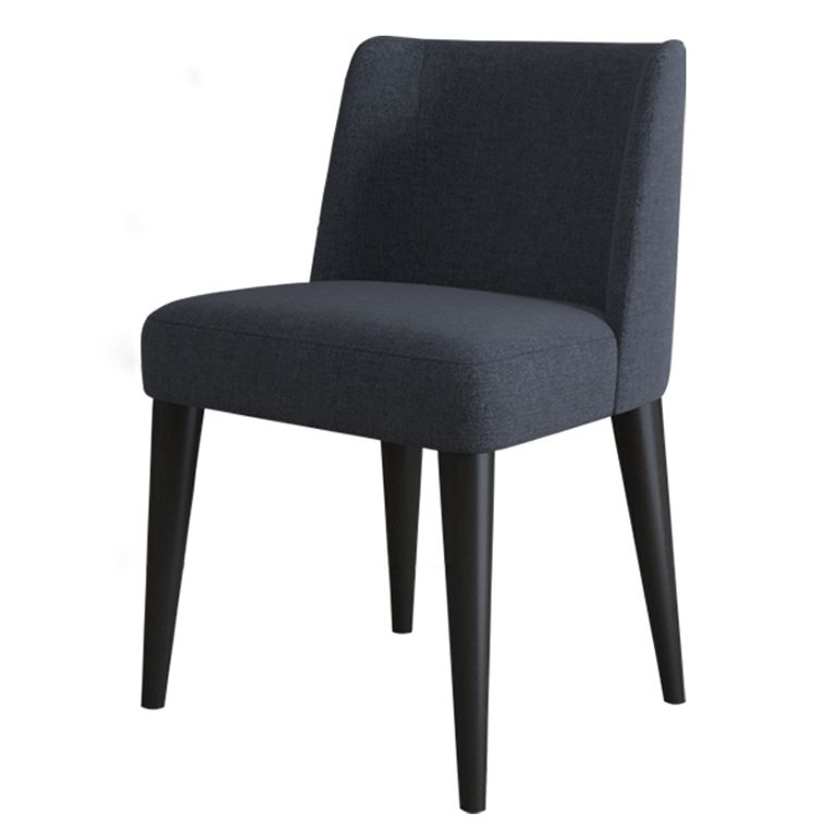 Scandinavian Ash Parsons Chair Gray Wood Dressing Chair in Natural Walnut Clearhalo ' kitchen&dining_furn' 'Dining Chairs' 'Dining Tables & Seating' 'dining_chair' 'furn' 'furn_dining_chair' 'Furniture' 'furniture_dining_chair' 'Kitchen & Dining Furniture' 'kitchen' 1200x1200_d34f5465-b5ed-4afd-adda-f19839cc1ccc