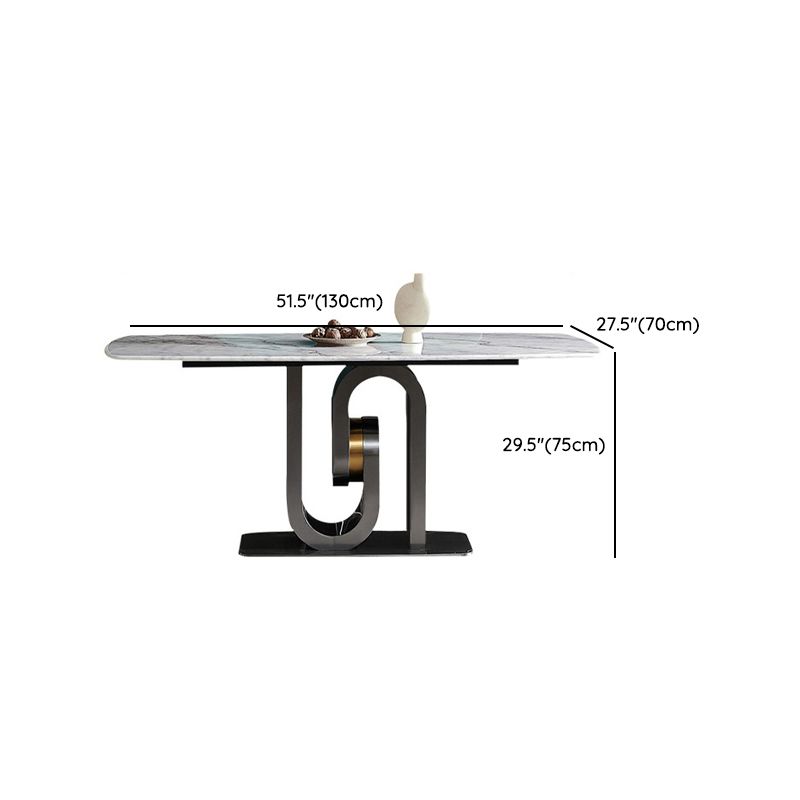 Rectangle Modern Dining Table Set 1/2/5/7 Pcs Dinette Set for Dining Room Clearhalo 'Dining Room Sets' 'Dining Tables & Seating' 'dining_room_set' 'furn' 'furn_dining_room_set' 'Furniture' 'Kitchen & Dining Furniture' 1200x1200_d34fe003-93f6-4c4a-bd60-67f89ccb86b0