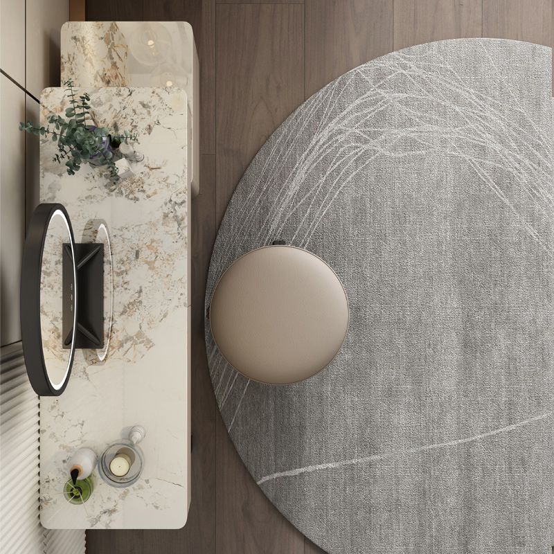 引き出しドレッシングテーブル付きのクリームソリッドウッドライトミラーベッドルーム