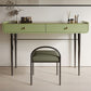 Tables de vanité verte de 16,53 "de largeur de largeur avec 2 tiroirs de rangement