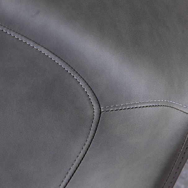 Metal Industrial Dining Chair Metallic Finish Solid Back Indoor Chair Clearhalo 'Dining Chairs' 'Dining Tables & Seating' 'dining_chair' 'furn' 'furn_dining_chair' 'Furniture' 'furniture_dining_chair' 'Kitchen & Dining Furniture' 1200x1200_d35510a7-34da-42db-8f0e-8b474af3b3eb