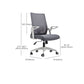Modern Removable Arms Chair Adjustable Seat Height Desk Chair with Wheels Clearhalo 'furn' 'furn_office_chair' 'Furniture' 'Office Chairs' 'Office Furniture' 'office_chair' 1200x1200_d359b37e-0225-4854-a9a1-eed5677be9f6