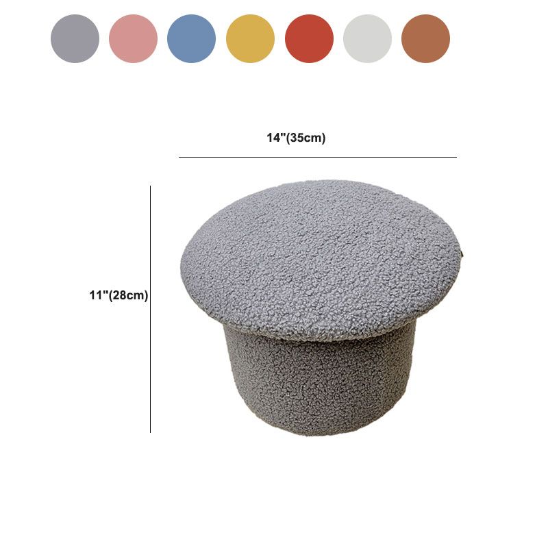 Modern Velvet Pouf Plain Specialty Water Resistant Chair Ottoman Clearhalo 'furn' 'furn_ottomans_poufs' 'Furniture' 'Living Room Furniture' 'Ottomans & Poufs' 'ottomans_poufs' 1200x1200_d35a2825-6886-4903-ae4e-d0639e9438d7