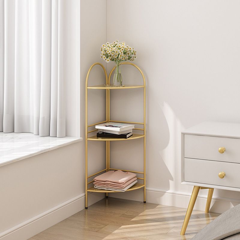 グラムアクセントテーブルナイトスタンドアンティークフィニッシュオープンストレージベッドナイトスタンド