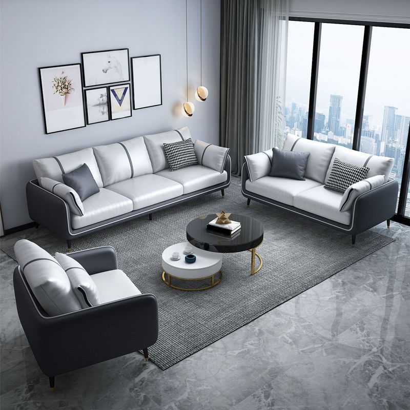 Stationary Stain Resistant 3 Seater Living Room Standard Sofa with Multiple Cushions Clearhalo 'furn' 'furn_sofas' 'Furniture' 'furniture_sofas' 'kitchen' 'kitchen_sofas' 'Living Room Furniture' 'Sofa' 'sofas' 1200x1200_d36804b1-2648-48bf-aa2b-14c077fdcc97
