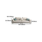 Modernism Cushions Sofa & Chaise 33.46" H Faux Leather Loose Back Sofa in White Clearhalo 'furn' 'furn_sectionals' 'Furniture' 'furniture_sectionals' 'Living Room Furniture' 'Sectionals' 1200x1200_d3681f47-5bf7-4288-9649-497a2251634f