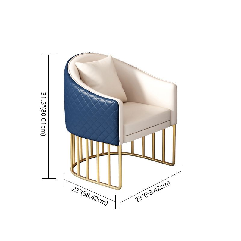 Modern Style Sintered Stone Dining Room Set with Round Table and Gold Leg Dining Table Furniture Clearhalo 'Dining Room Sets' 'Dining Tables & Seating' 'dining_room_set' 'furn' 'furn_dining_room_set' 'Furniture' 'furniture_dining_room_set' 'Kitchen & Dining Furniture' 'kitchen&dining_furn' 'kitchen' 1200x1200_d36de5e8-5737-4561-a102-a52dce80810c