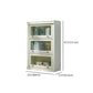 Contemporary Style Bookshelf with Door White Bookcase for Office and Study Room Clearhalo 'Bookcases' 'furn' 'furn_bookcases' 'Furniture' 'furniture_bookcases' 'Office Furniture' 1200x1200_d3708587-bf04-48ca-b946-edb2466ceffa