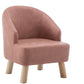 Barrel Chair 22.44" L x 14.96" W x 25.98" H Barrel Accent Chair for Living Room Clearhalo 'Accent Chairs' 'accent_chairs' 'Chairs & Seating' 'furn' 'furn_accent_chairs' 'Furniture' 'Living Room Furniture' 1200x1200_d370d614-df9a-4cec-8e44-76af8976a698