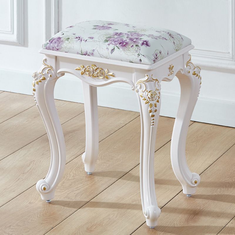 Glam Pouf Ottoman Faux Leather Solid Color Water Resistant Carving Rectangle Pouf Clearhalo 'furn' 'furn_ottomans_poufs' 'Furniture' 'Living Room Furniture' 'Ottomans & Poufs' 'ottomans_poufs' 1200x1200_d3712c12-39f9-4fb9-9c9c-182dfb3b48dc