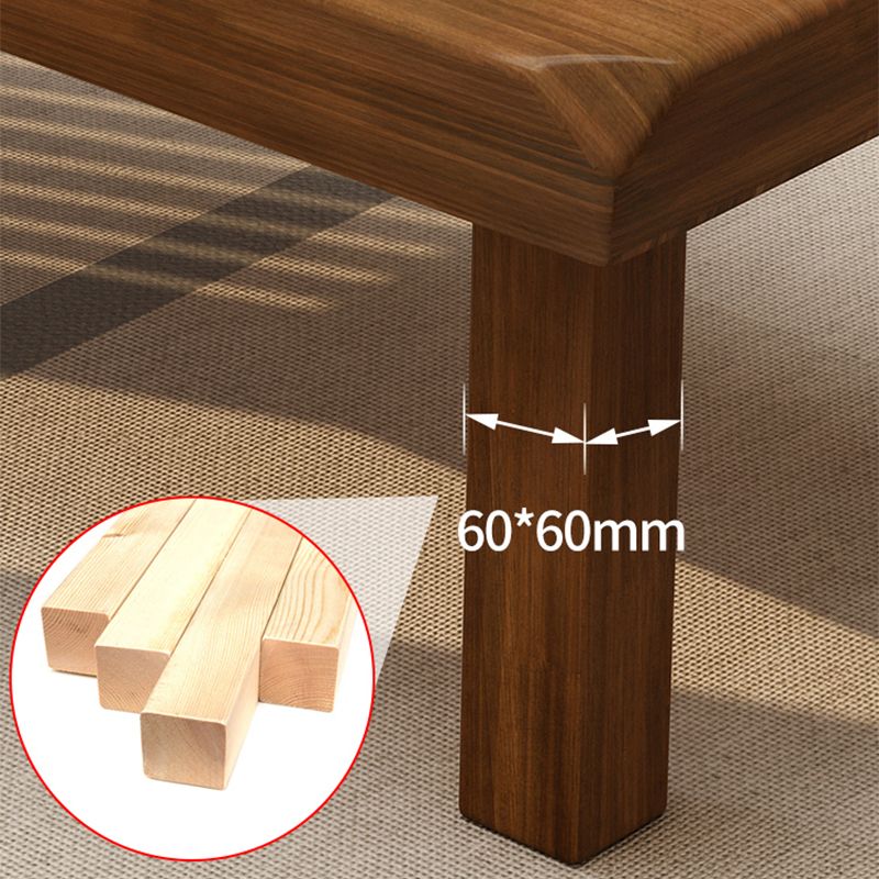 Simplicity Rectangle Wood Coffee Table Contemporary Single Coffee Table Clearhalo 'Coffee & Accent Tables' 'Coffee Tables' 'coffee_tables' 'furn' 'furn_coffee_tables' 'Furniture' 'Living Room Furniture' 1200x1200_d371d2a2-2fc7-44b8-9781-213e3703d409