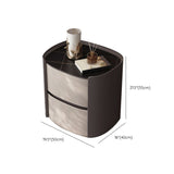 モダンなアクセントテーブルナイトスタンドアンティークフィニッシュベッドナイトスタンドの引き出し付き