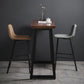 Rectangle Wood Top Counter Table Metal Black Legs 42-inch Height Industrial Bar Table Clearhalo 'Bar Furniture' 'Bar Tables' 'bar_tables' 'furn' 'furn_bar_tables' 'Furniture' 'furniture_bar_tables' 'Kitchen & Dining Furniture' 'kitchen&dining_furn' 'kitchen' 1200x1200_d37fde96-eedb-4035-9e9d-d5c576e016fa