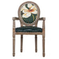 Farmhouse Dining Arm Chair King Louis Back Side Chair with Wood Legs for Home Use Clearhalo ' kitchen&dining_furn' 'Dining Chairs' 'Dining Tables & Seating' 'dining_chair' 'furn' 'furn_dining_chair' 'Furniture' 'furniture_dining_chair' 'Kitchen & Dining Furniture' 'kitchen' 1200x1200_d3825dbd-ceeb-401f-abad-c810a68a17cf