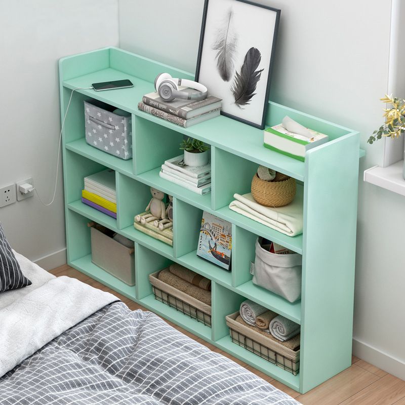 35,43 "Taltabo in legno alto tavolo da notte aperto con scaffali