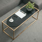 Solid Wood Rectangular Coffee Table Contemporary 1 Single Iron Frame Cocktail Table Clearhalo 'Coffee & Accent Tables' 'Coffee Tables' 'coffee_tables' 'furn' 'furn_coffee_tables' 'Furniture' 'Living Room Furniture' 1200x1200_d386d945-9363-4ca6-a1f6-2fcd4c6e83b6