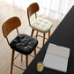 Nordic Style PU Leather Bar-stool Square Seat Counter Bar Stool with Wooden Legs Clearhalo 'Bar Furniture' 'Bar Stools' 'bar_stools' 'furn' 'furn_bar_stools' 'Furniture' 'Kitchen & Dining Furniture' 1200x1200_d38d3669-c0e6-413c-a802-abe663c7969c