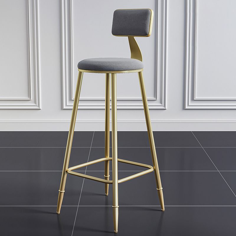 Glam rechthoekige bartafelset 1/3/4/5-delig bartafel met ijzeren frame en gestoffeerde krukken