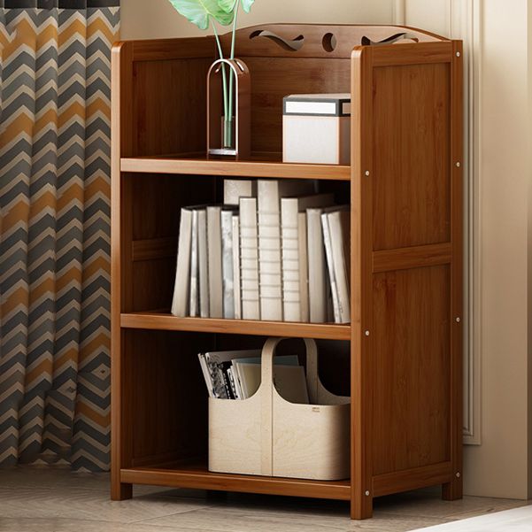 Brown Color Modern Style Bookshelf Engineer Wood Bookcase for Home Clearhalo 'Bookcases' 'furn' 'furn_bookcases' 'Furniture' 'Office Furniture' 1200x1200_d3941284-70a7-4177-a662-1d68f8da0c83