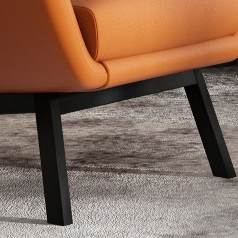 Glam 27.56 "Cuscolo largo spugna spugna sedia a braccioli a pedaggio svasato